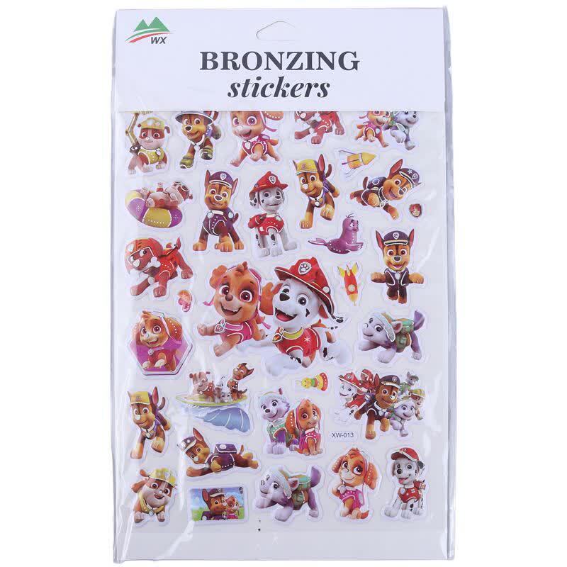 برچسب عروسکی طرح برجسته WX