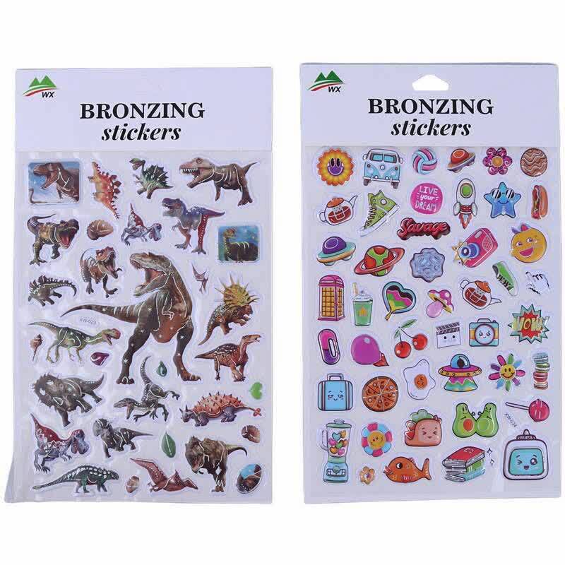 برچسب عروسکی طرح برجسته WX