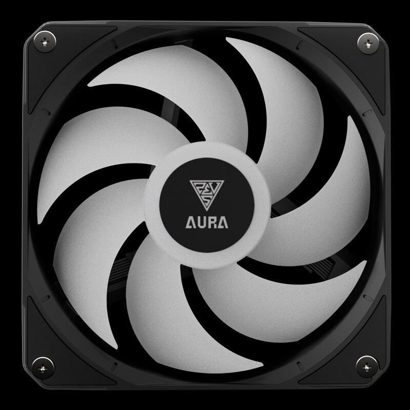 خنک کننده مایع پردازنده گیم دیاس Aura GL360 LCD ARGB Black