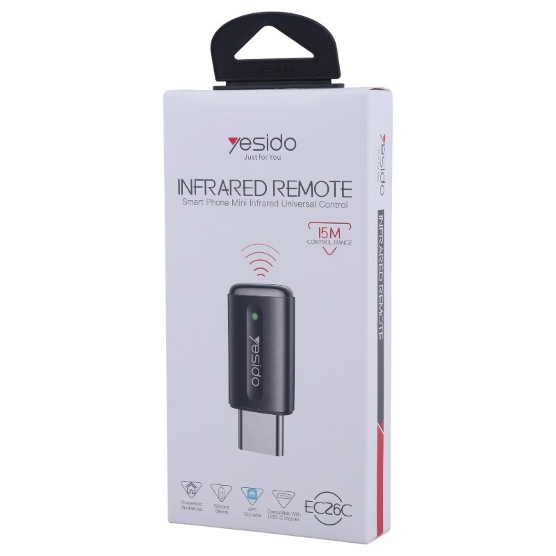ریموت کنترل مادون قرمز تایپ سی یسیدو EC26C