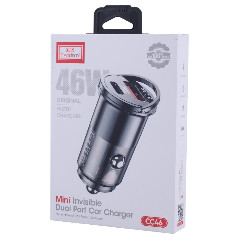 شارژر فندکی 36 وات ارلدام ES-CC46