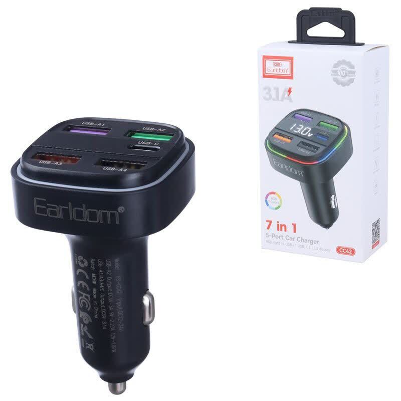 شارژر فندکی 15.5 وات ارلدام ES-CC42