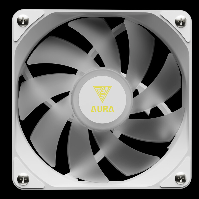 خنک کننده مایع پردازنده گیم دیاس Aura GL360 DIGITAL ARGB WH