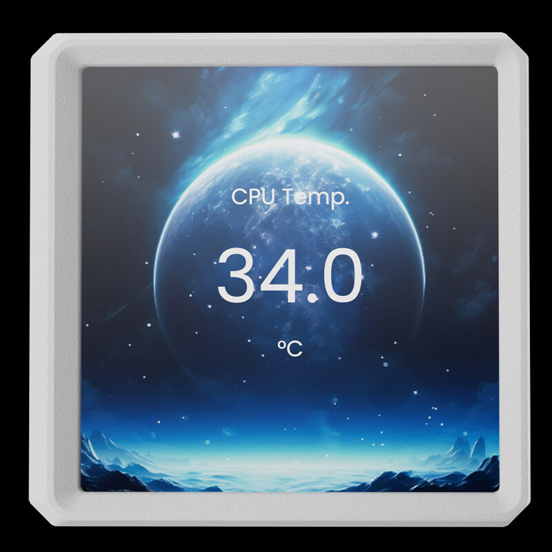 خنک کننده مایع پردازنده گیم دیاس Aura GL240 LCD ARGB WH