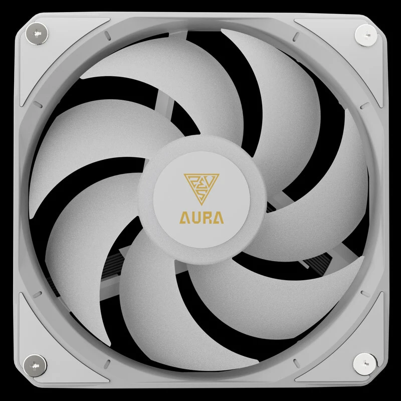 خنک کننده مایع پردازنده گیم دیاس Aura GL240 LCD ARGB WH