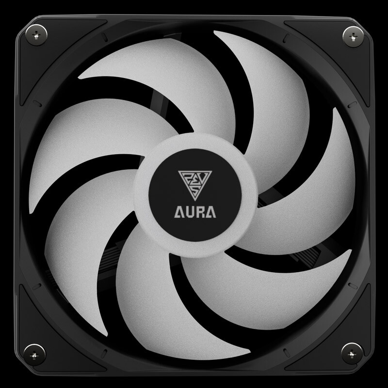 خنک کننده مایع پردازنده گیم دیاس Aura GL240 LCD ARGB Black