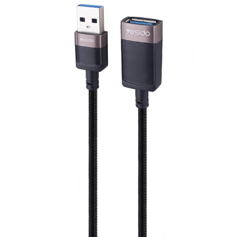 کابل افزایش طول USB یسیدو GS26 طول 1.5 متر