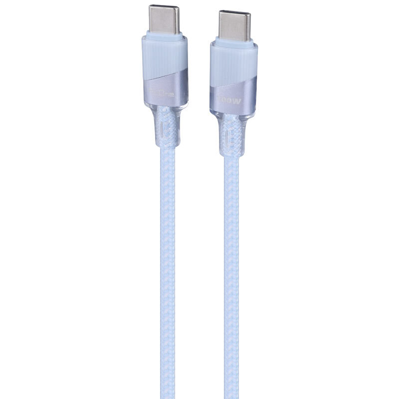 کابل دو سر تایپ سی فست شارژ 100 وات پرووان Infinity PCC133 طول 1.2 متر