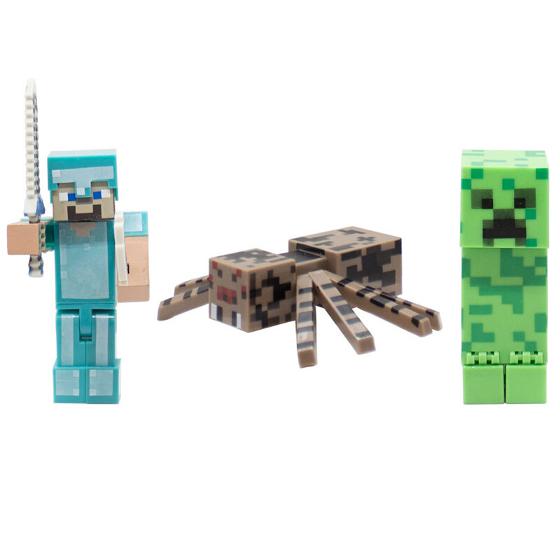 اکشن فیگور طرح Minecraft بسته 3 عددی کد 2