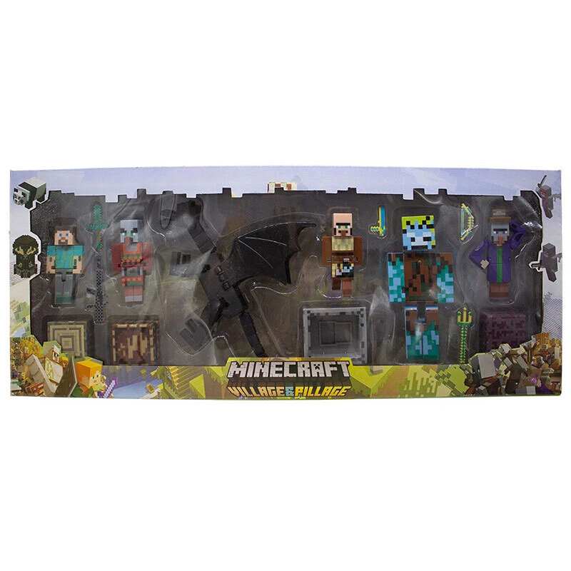 اکشن فیگور طرح Minecraft بسته 10 عددی