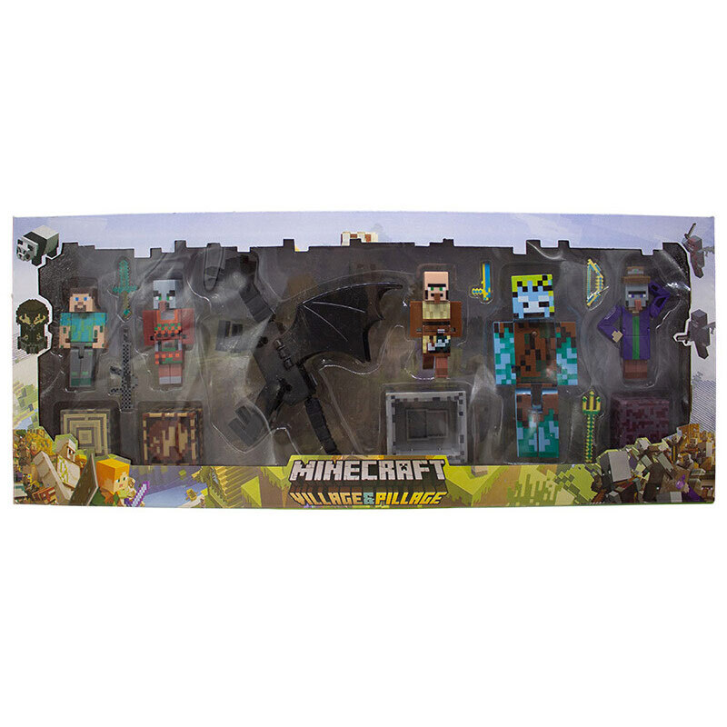 اکشن فیگور طرح Minecraft بسته 10 عددی