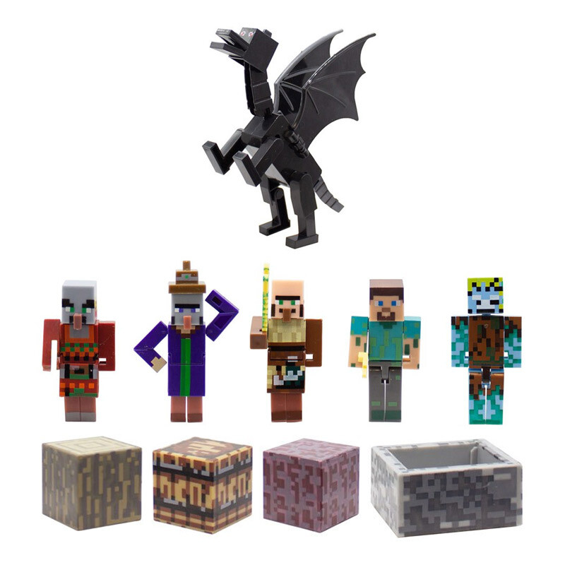 اکشن فیگور طرح Minecraft بسته 10 عددی