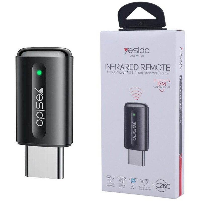 ریموت کنترل مادون قرمز تایپ سی یسیدو EC26C
