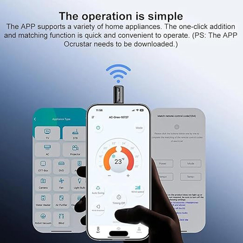ریموت کنترل مادون قرمز تایپ سی یسیدو EC26C
