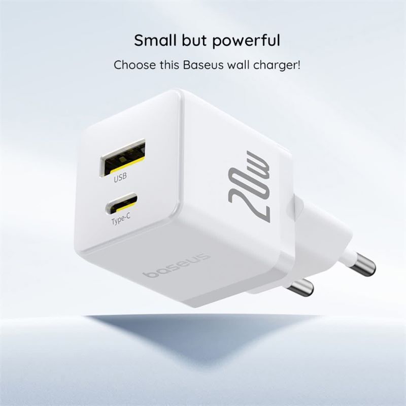 شارژر دیواری 20 وات باسئوس Palm P10111608 QC3.0 PD 3A