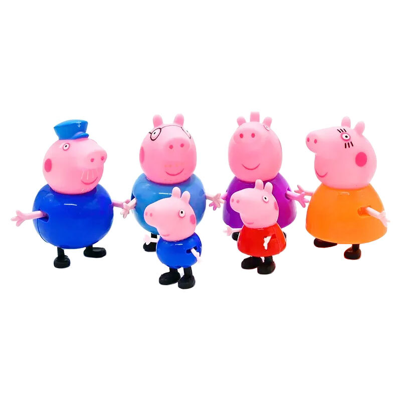 اسباب بازی پپا پیگ کد 6320W بسته 6 عددی