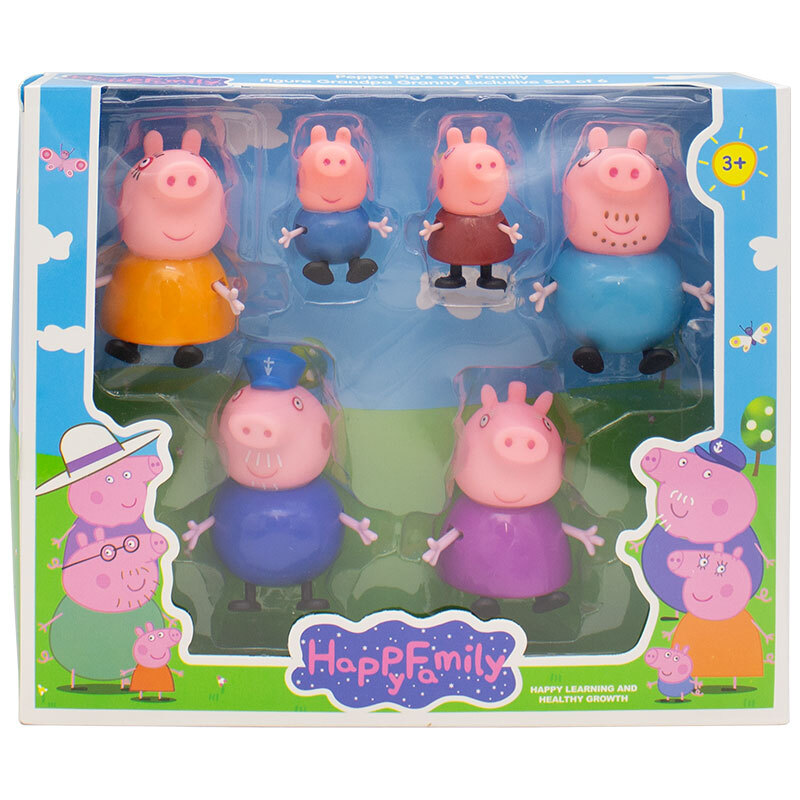 اسباب بازی پپا پیگ کد 1830 بسته 6 عددی