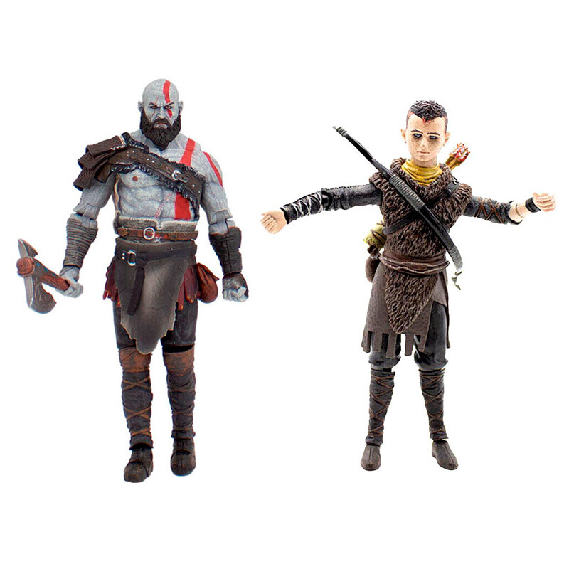 اکشن فیگور طرح God of War Kratos & Atreus