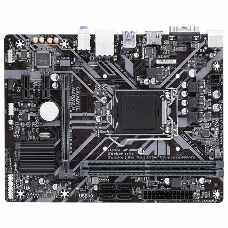 مادربرد گیگابایت H310M H rev.1.3 DDR4