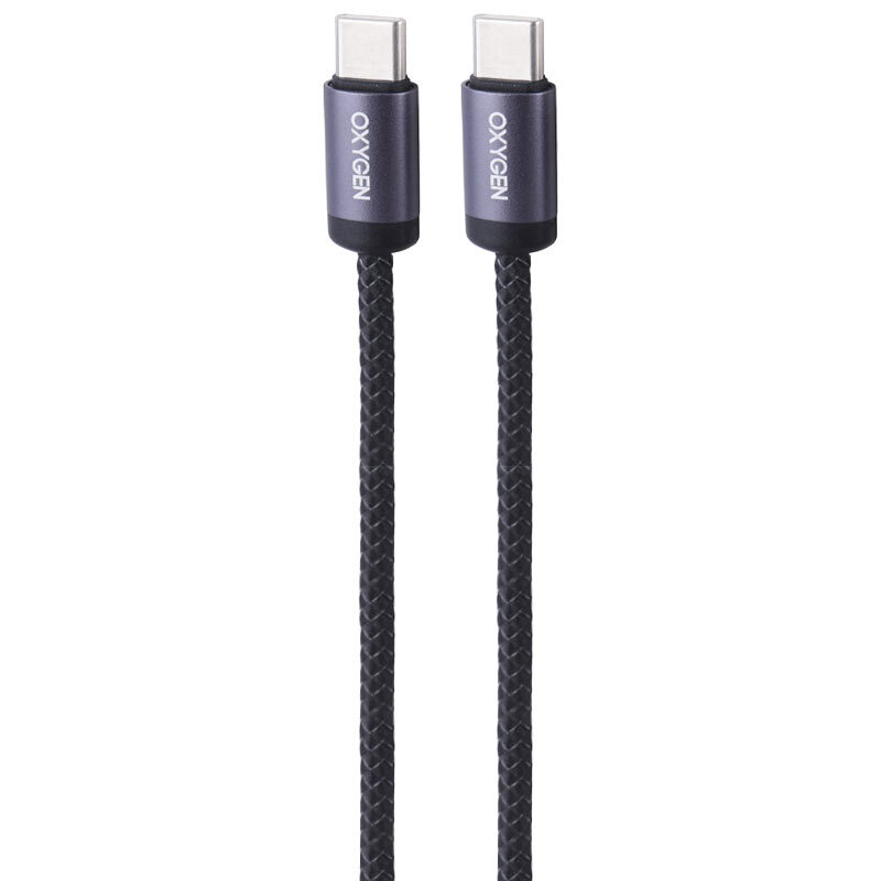 کابل کوتاه دو سر تایپ سی فست شارژ 60 وات اکسیژن LX-22 طول 25 سانتی متر