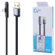 کابل لایتنینگ فست شارژ 3 آمپر اکسیژن LX-16 یکسر L طول 1.2 متر