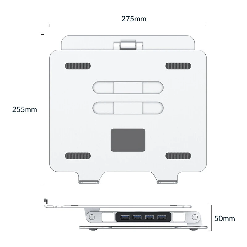 استند لپ تاپ و هاب Orico LST-4A USB 3.0