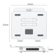 استند لپ تاپ و هاب Orico LST-4A USB 3.0