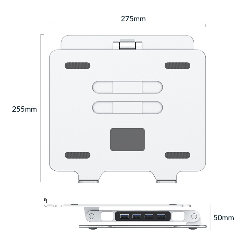 استند لپ تاپ و هاب Orico LST-4A USB 3.0
