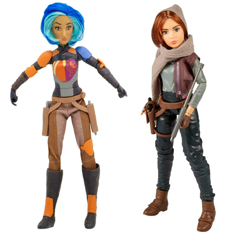 اکشن فیگور طرح Jyn Erso و Sabine Wren بسته 2 عددی