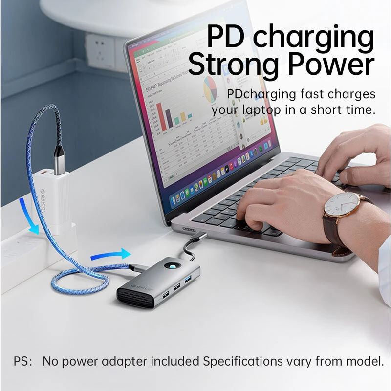 هاب 6 پورت Type-C اوریکو PW11-6PCR