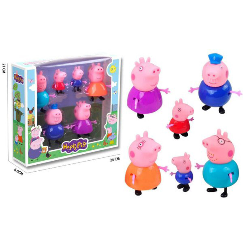 اسباب بازی پپا پیگ کد 1830 بسته 6 عددی