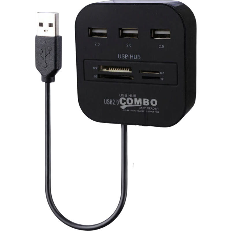 هاب 7 پورت USB2.0 کمبو