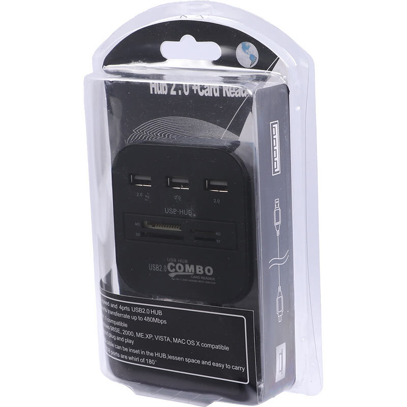 هاب 7 پورت USB2.0 کمبو