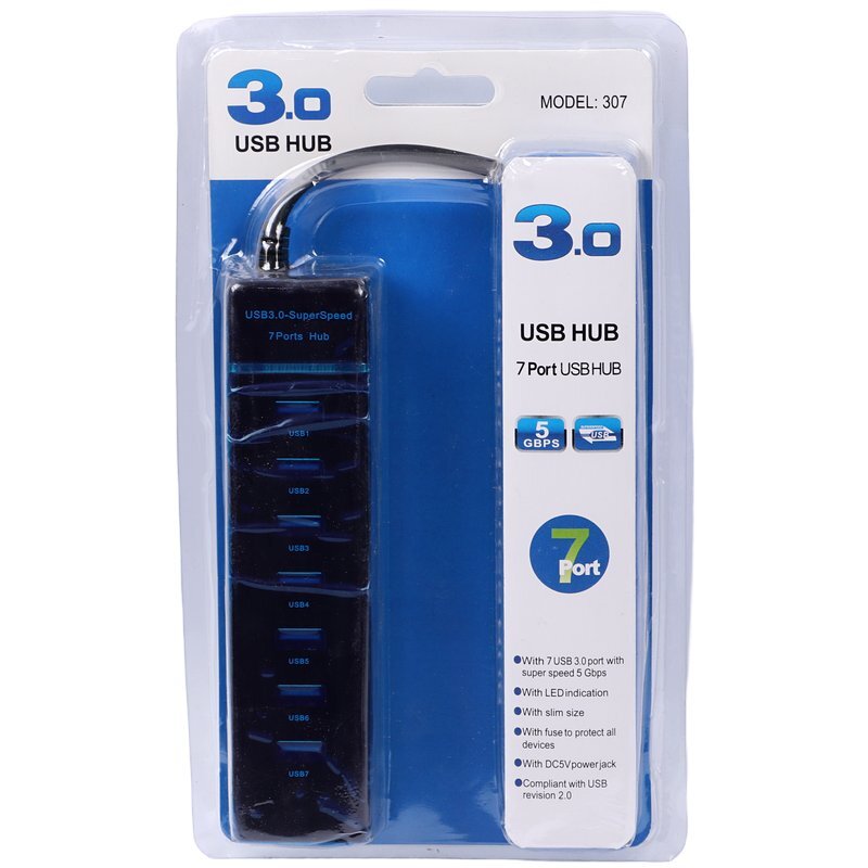هاب 7 پورت HUB 307 USB2.0