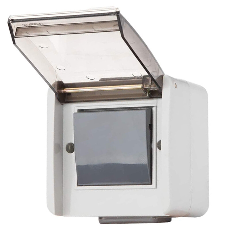 کلید تک پل روکار بارانی پارت الکتریک Azin 2196