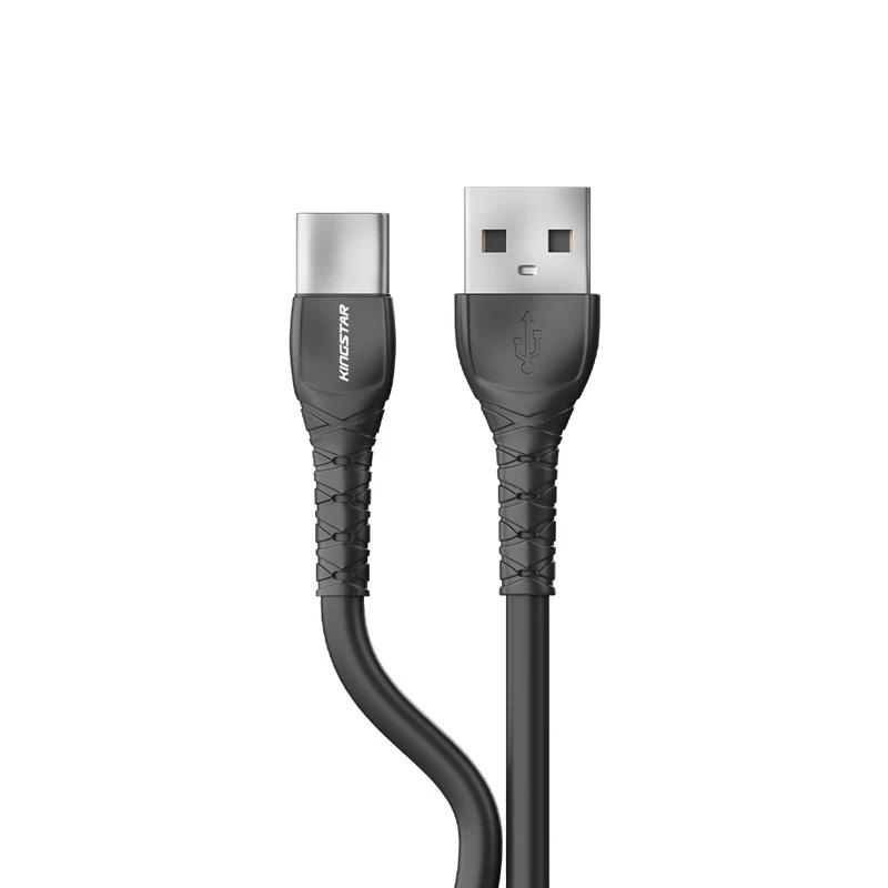 کابل کوتاه تایپ سی 2.1 آمپر کینگ استار K520C طول 25 سانتی متر