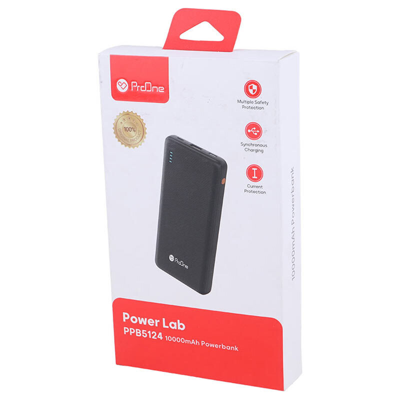 پاور بانک فست شارژ پرووان PPB5124 QC3.0 PD 22.5W ظرفیت 10000 میلی آمپر ساعت