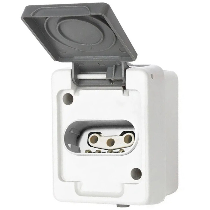 پریز روکار بارانی سه فاز ارت دار پارت الکتریک PE357