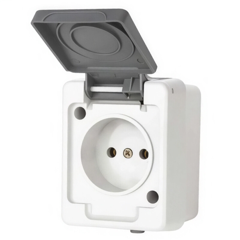 پریز روکار بارانی پارت الکتریک PE137