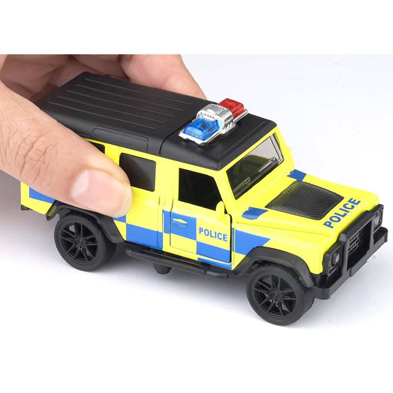 ماشین اسباب بازی فلزی پلیس و آمبولانس فری فریکشن کد 4332C بسته 12 عددی