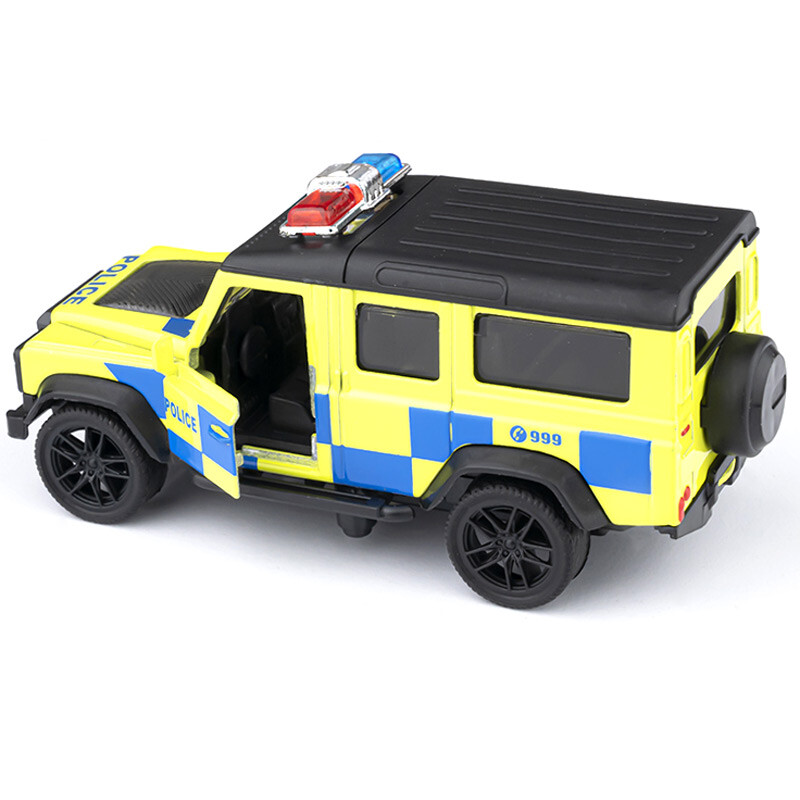 ماشین اسباب بازی فلزی پلیس و آمبولانس فری فریکشن کد 4332C بسته 12 عددی