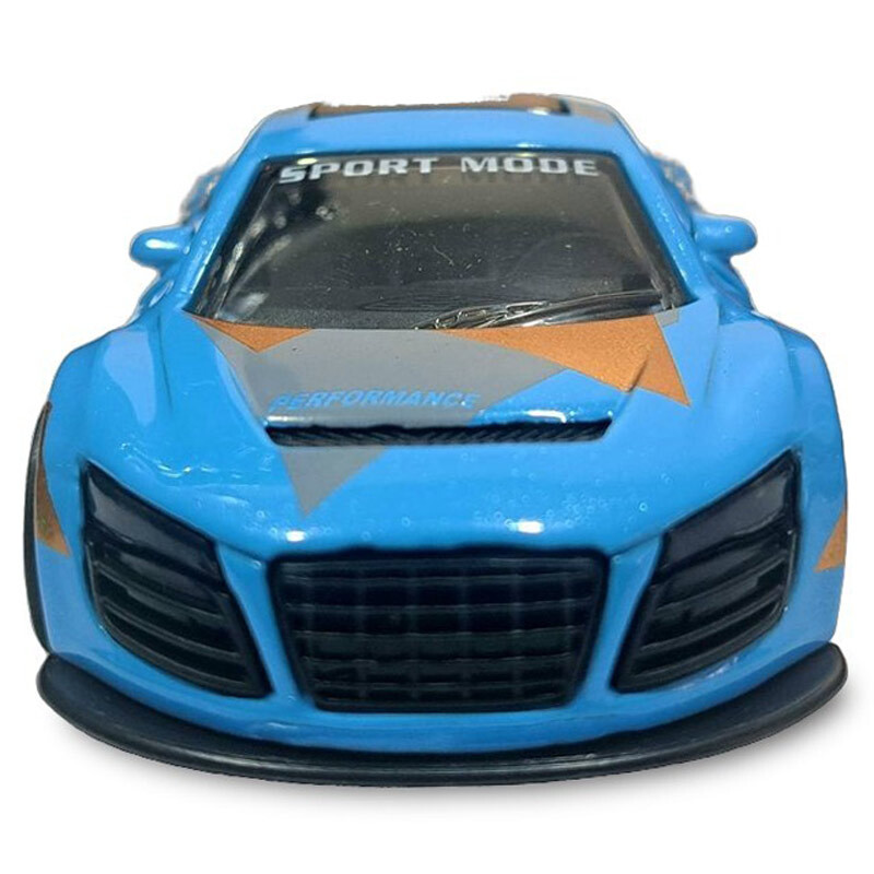 ماشین اسباب بازی فلزی اسپرت فری فریکشن کد 4322C بسته 12 عددی