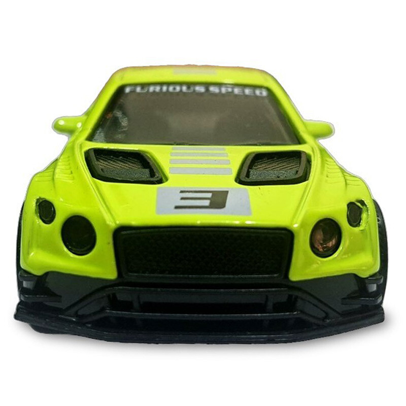 ماشین اسباب بازی فلزی اسپرت فری فریکشن کد 4322C بسته 12 عددی