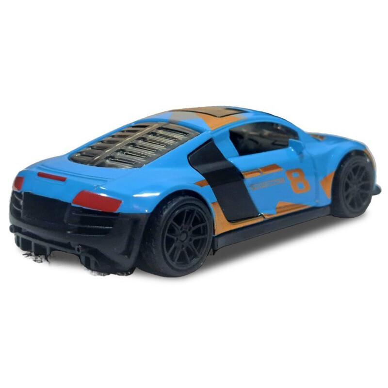 ماشین اسباب بازی فلزی اسپرت فری فریکشن کد 4322C بسته 12 عددی