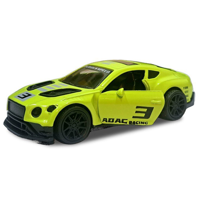 ماشین اسباب بازی فلزی اسپرت فری فریکشن کد 4322C بسته 12 عددی