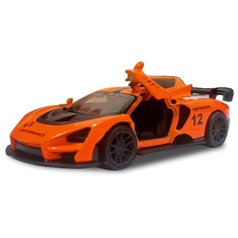 ماشین اسباب بازی فلزی اسپرت فری فریکشن کد 4322C بسته 12 عددی