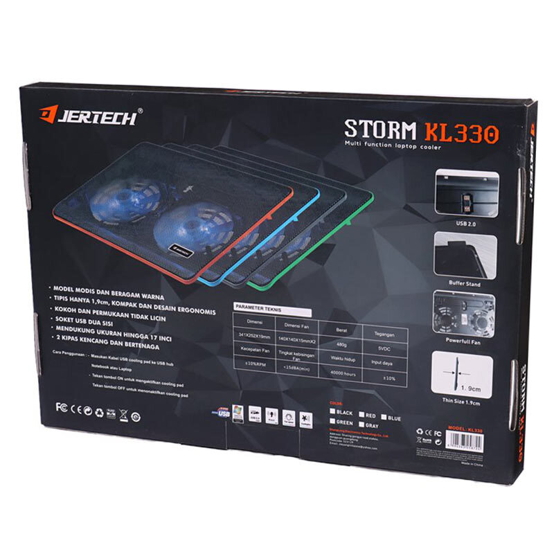 کول پد لپ تاپ جرتک STORM KL330