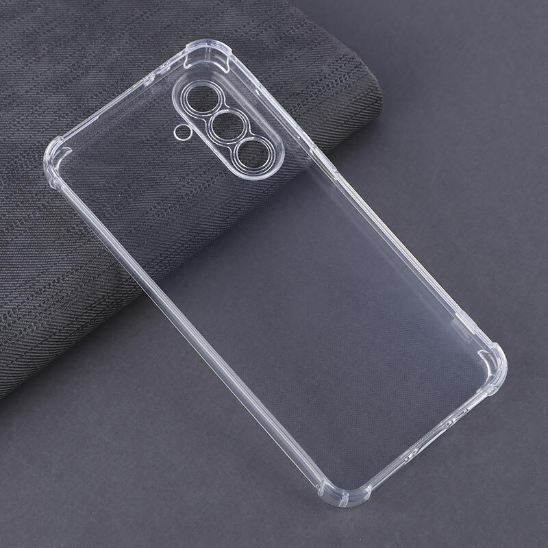 قاب ژله ای ضربه گیر بی رنگ سامسونگ Galaxy A56 محافظ لنزدار