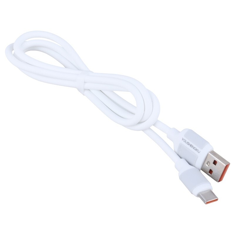 کابل تایپ سی فست شارژ 6 آمپر You Shenq Ku K-119 طول 1 متر