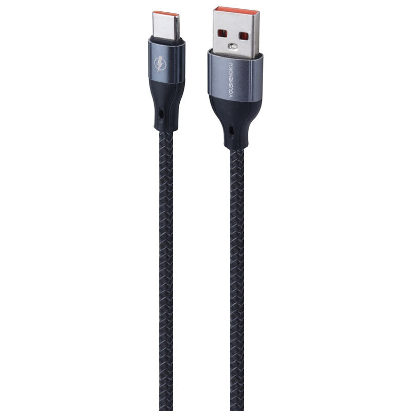 کابل تایپ سی فست شارژ 6 آمپر You Shenq Ku K-83 طول 1 متر